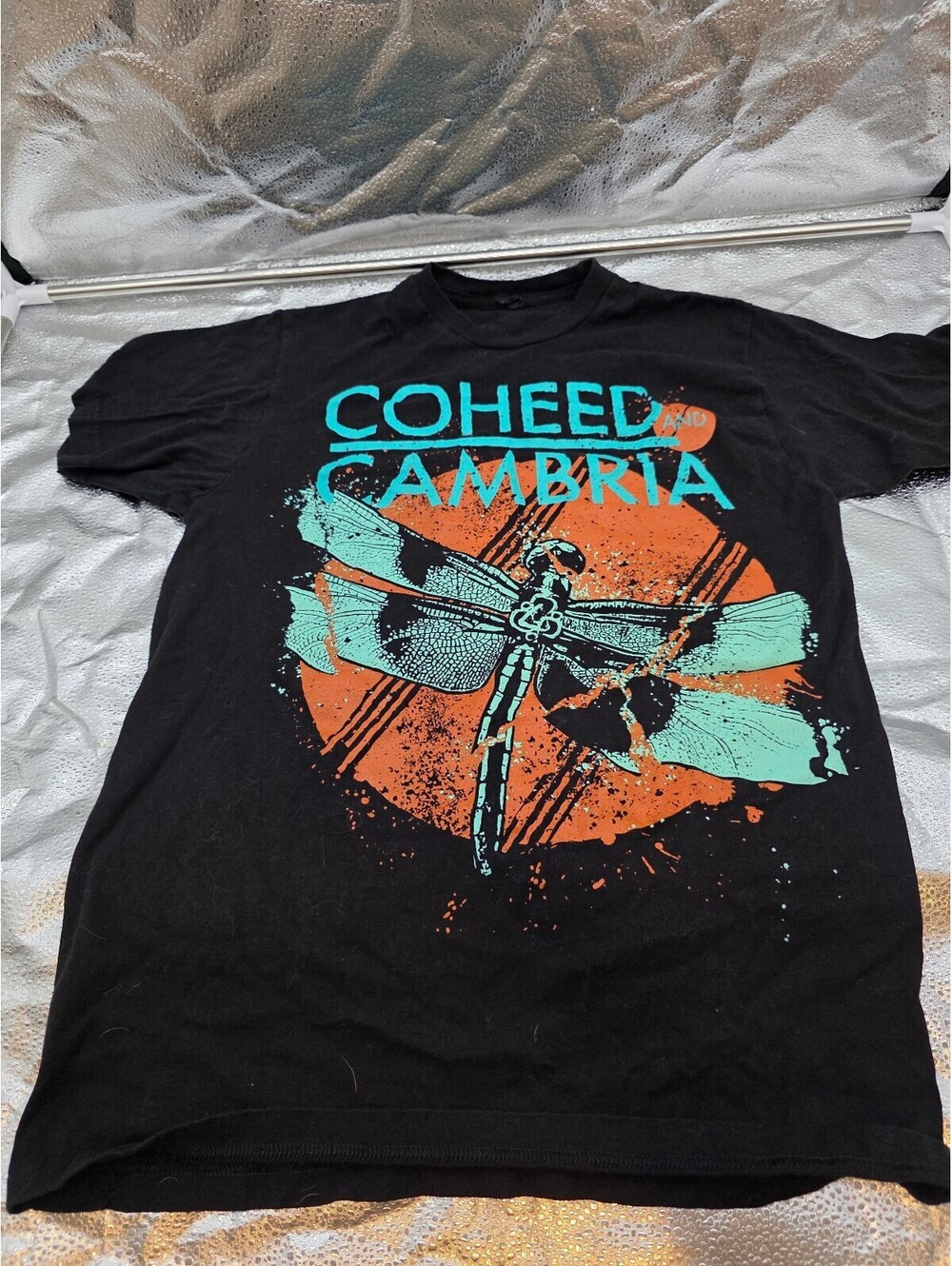 Coheed and Cambria Band Graphic T-Shirt Black Size Large
